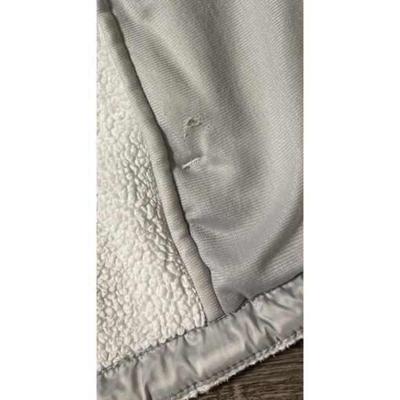 The North Face Women's Osito Full Zip Fleece Jacket Size XL in Moonlight Ivory - Picture 12 of 16